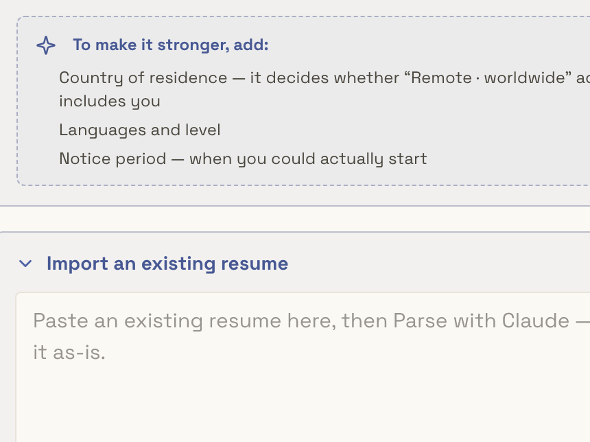 …and names what is missing